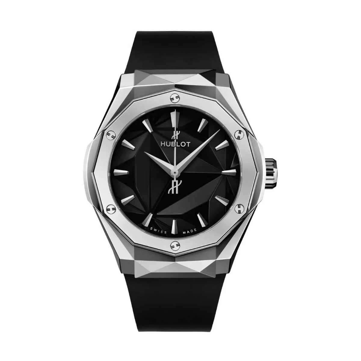 Hublot Orlinski Titanium 40 mm Watch Hublot 550.ns.1800.rx.orl19 Orlinski Titanium 40 mm Watch 40 mm kol saati