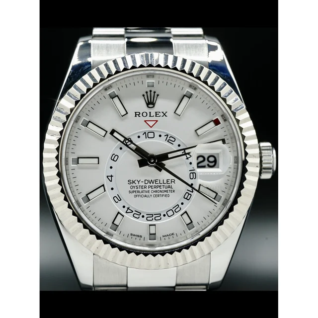 Rolex Sky-Dweller White Dial 326934 210000028402 kol saati