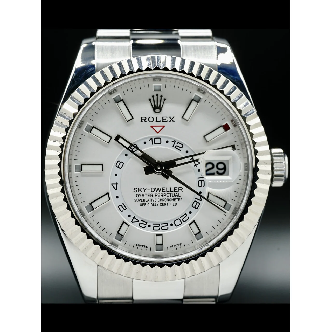 Rolex Sky-Dweller White Dial 326934 210000028402 42 mm kol saati
