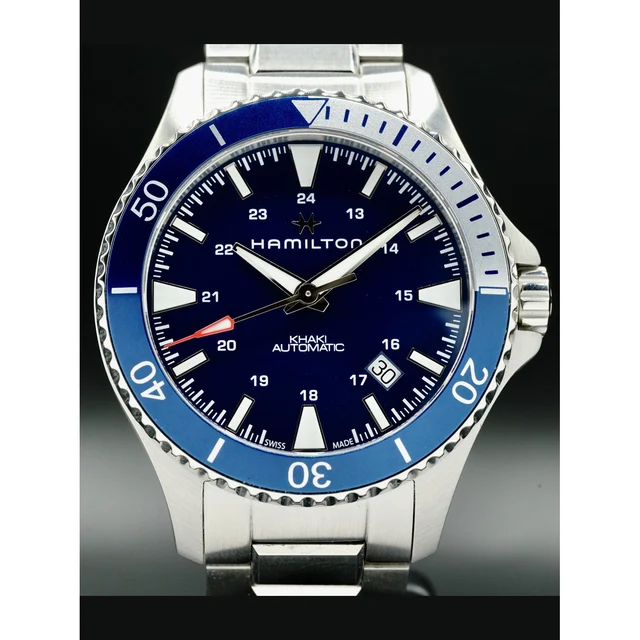 Hamilton Khaki Navy Scuba Auto H82345141 210000033915 kol saati