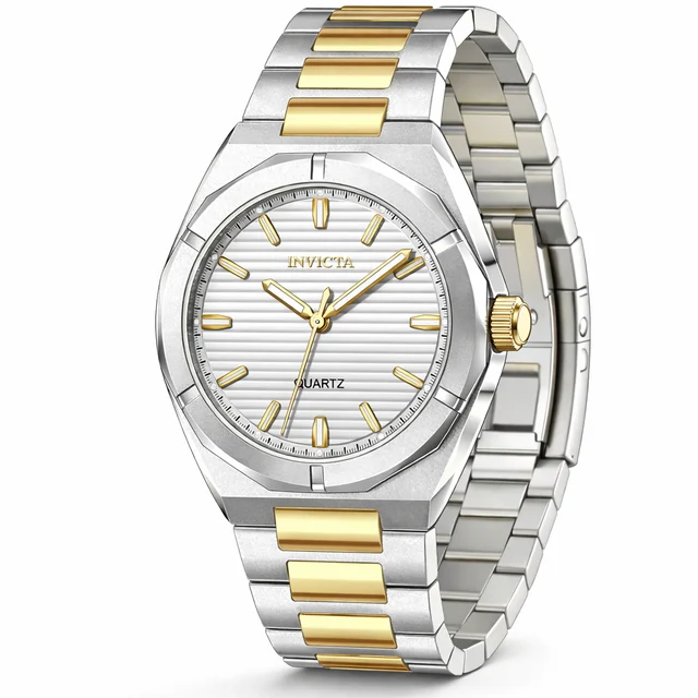 Invicta Celestial Polaris Watch - 42mm. Gold, Steel (69208) kol saati
