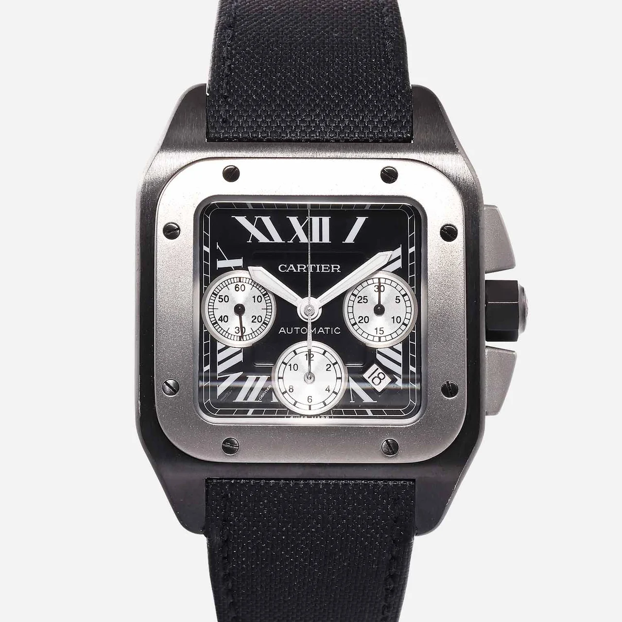 Cartier Santos 535-2002485 47 mm kol saati