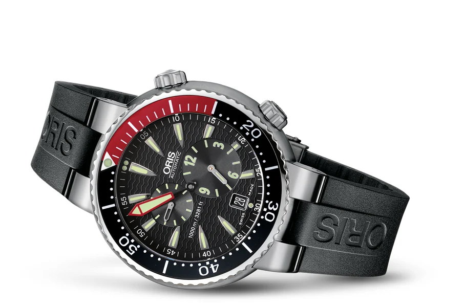 Oris Regulateur “Der Meistertaucher” 01 649 7541 7164-Set 44 mm kol saati