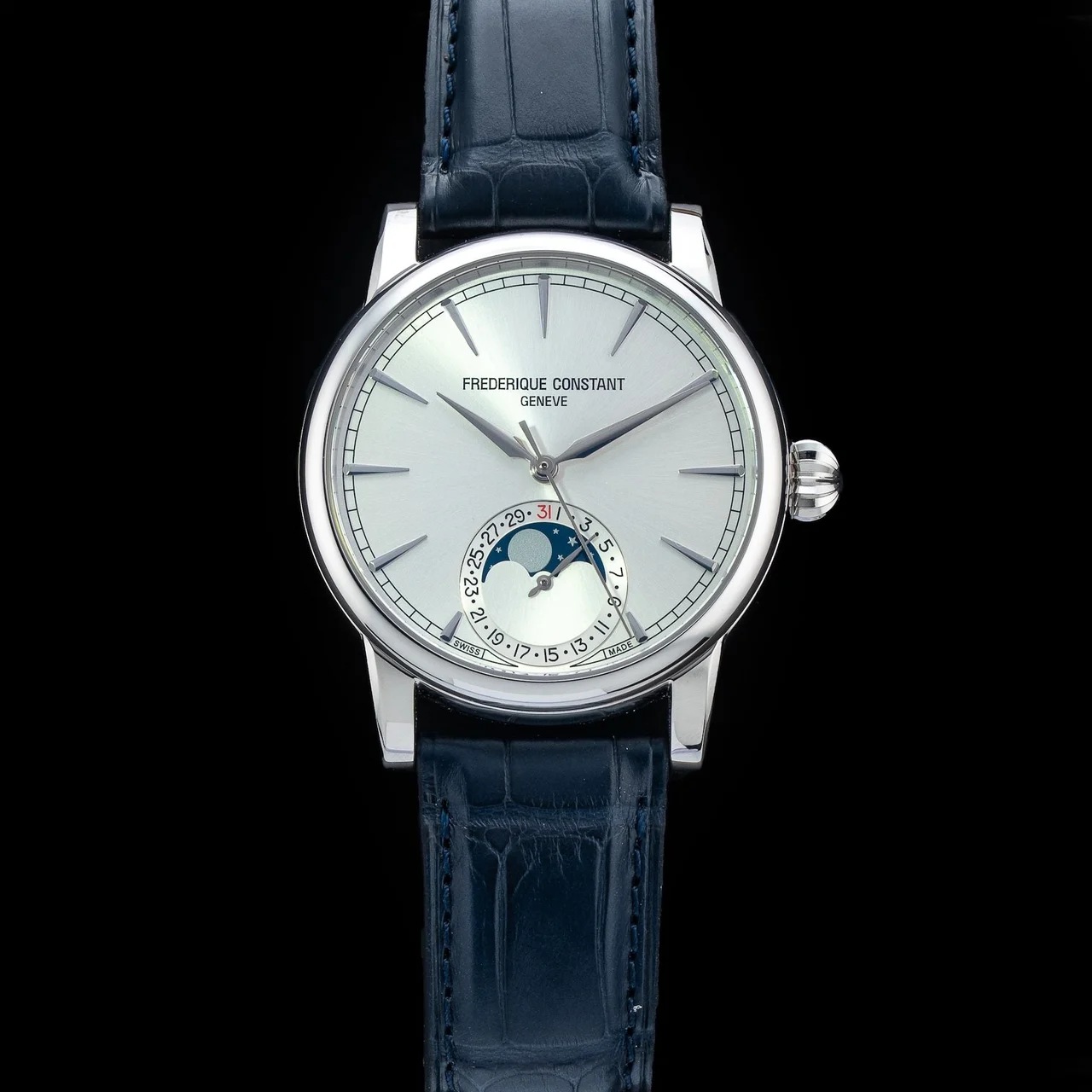 Frederique Constant Classic Moonphase Date 40mm 210009N34535 40 mm kol saati