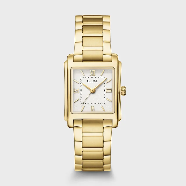 CLUSE Anglée Watch Steel, White, Gold Colour CW16601 kol saati
