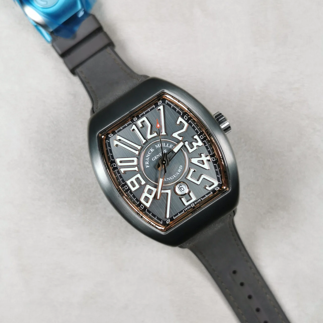 Franck Muller Vanguard titanium case 45 mm kol saati