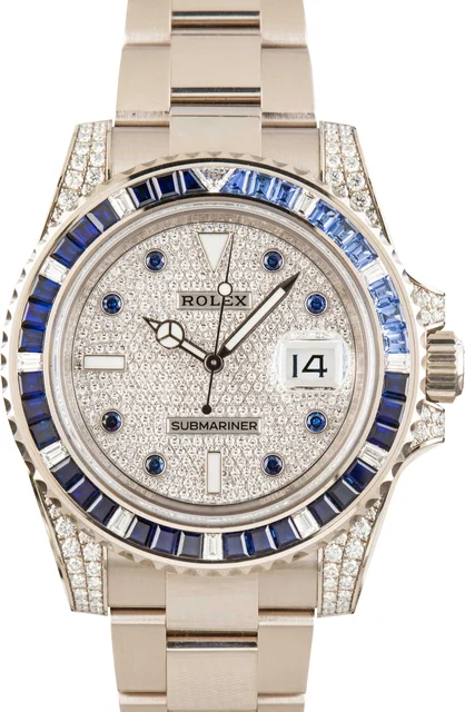 Rolex Submariner 116659 Sapphire & Diamond Bezel kol saati