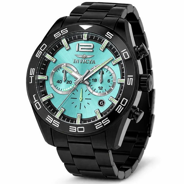 Invicta Speedway Revlock Watch - 46.5mm. Black (50863) kol saati
