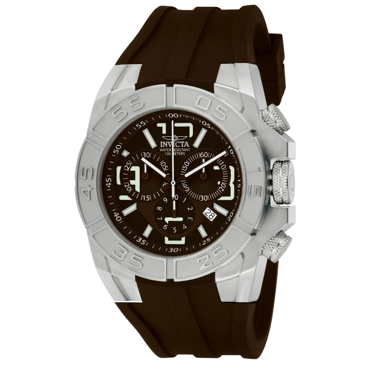 Invicta Open Box Pro Diver Zindur Swiss Ronda 5040.D Caliber Watch - 47.9mm, Steel with Interchangeable Strap (AIC-1609) 47.9 mm kol saati