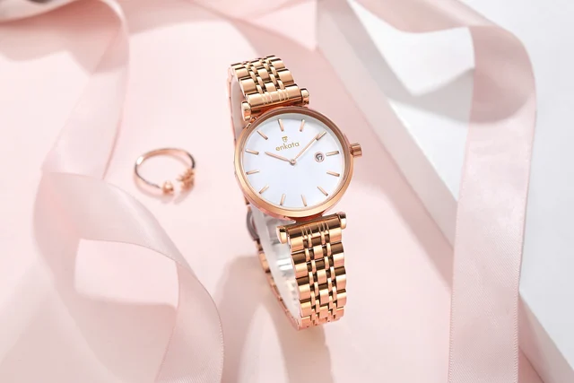 Enkatawatches Vela x Rg White kol saati