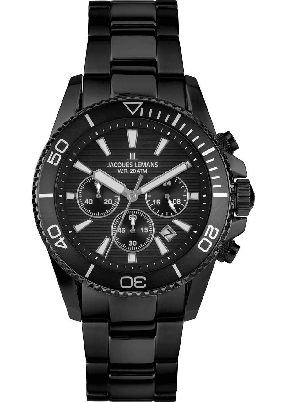 Jacques Lemans Liverpool Diver 1-2206N 44 mm kol saati