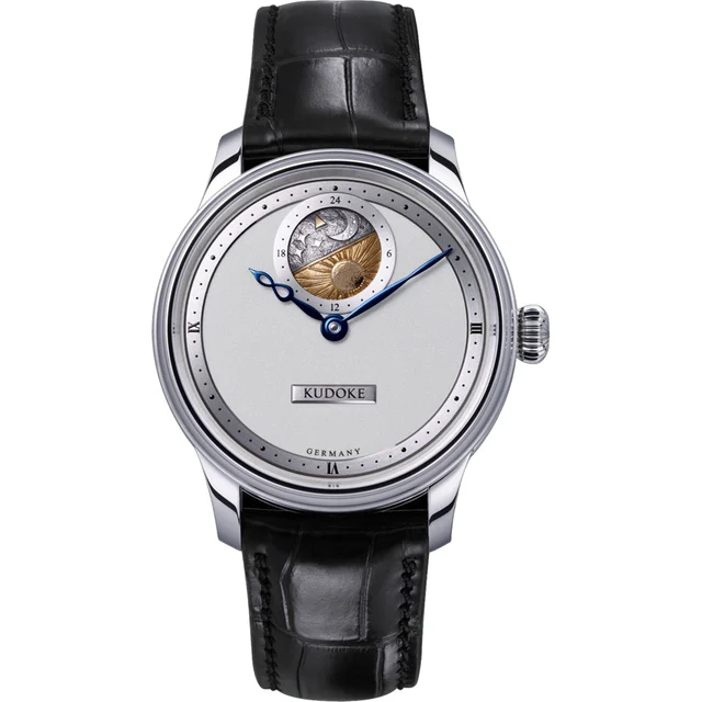 Kudoke Silver Dial kudoke-2-silver kol saati