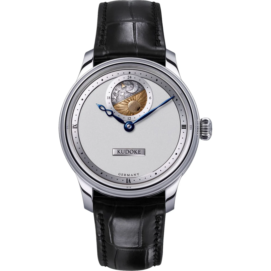 Kudoke Silver Dial kudoke-2-silver kol saati