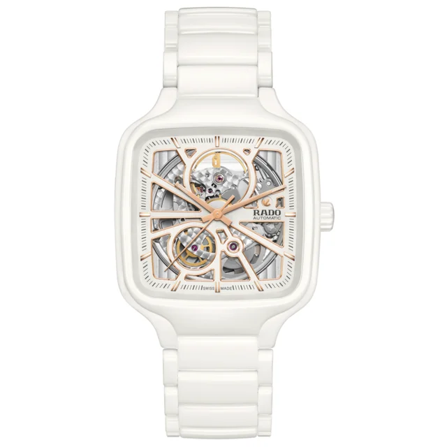 Rado True Square Automatic Open Heart R27073012 kol saati