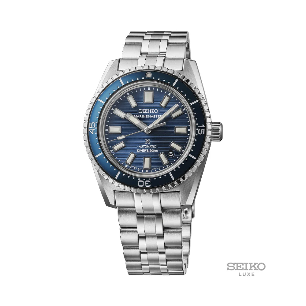 Seiko Prospex 39.5mm - Blue on Bracelet SJE119 39.5 mm kol saati