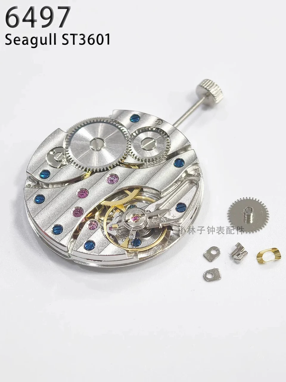 Tandorio Orginal SeaGull ST3601 automatic movement clone 6497 movement gooseneck fine-tuning at 9 o'clock 5734960704858 36.6 mm kol saati