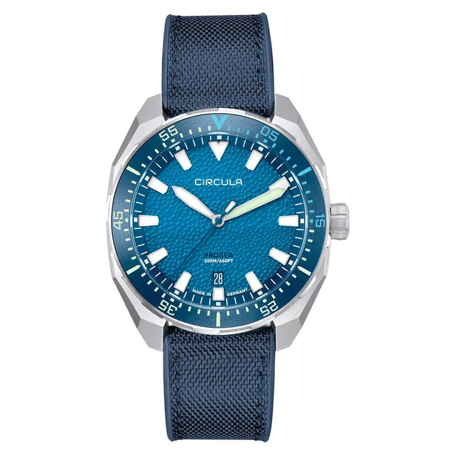 Circula ProSea Automatic Dive Watch with Blue Paper Dial #PS-SH-BB kol saati