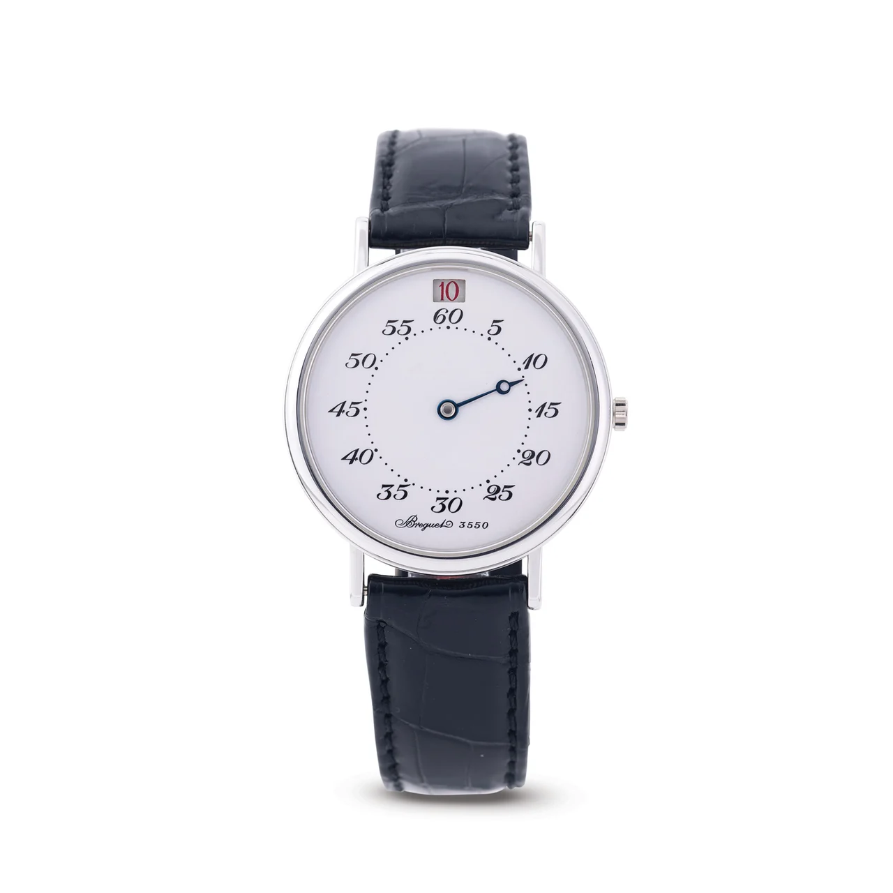 Breguet BREGUET, REF. 3420PT/21/286, JUMP HOUR, ENAMEL DIAL, LIMITED 332/400, PLATINUM kol saati