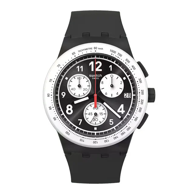 Swatch Nothing Basic About Black SUSB420 kol saati