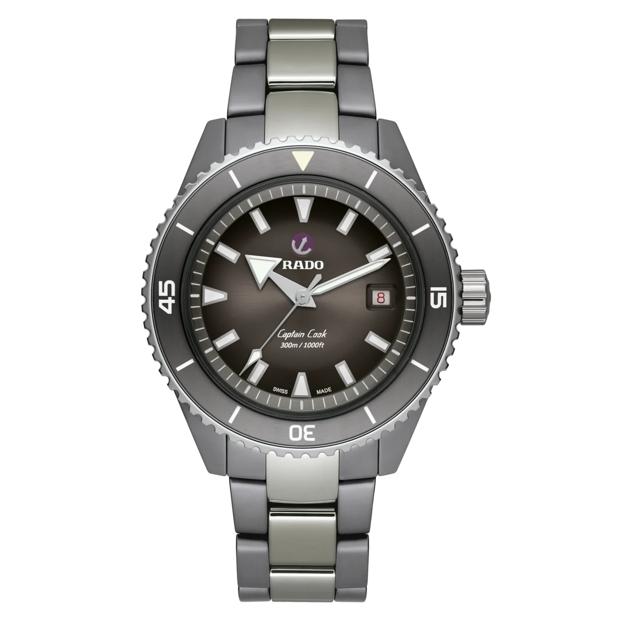 Rado Captain Cook R32144102 43 mm kol saati