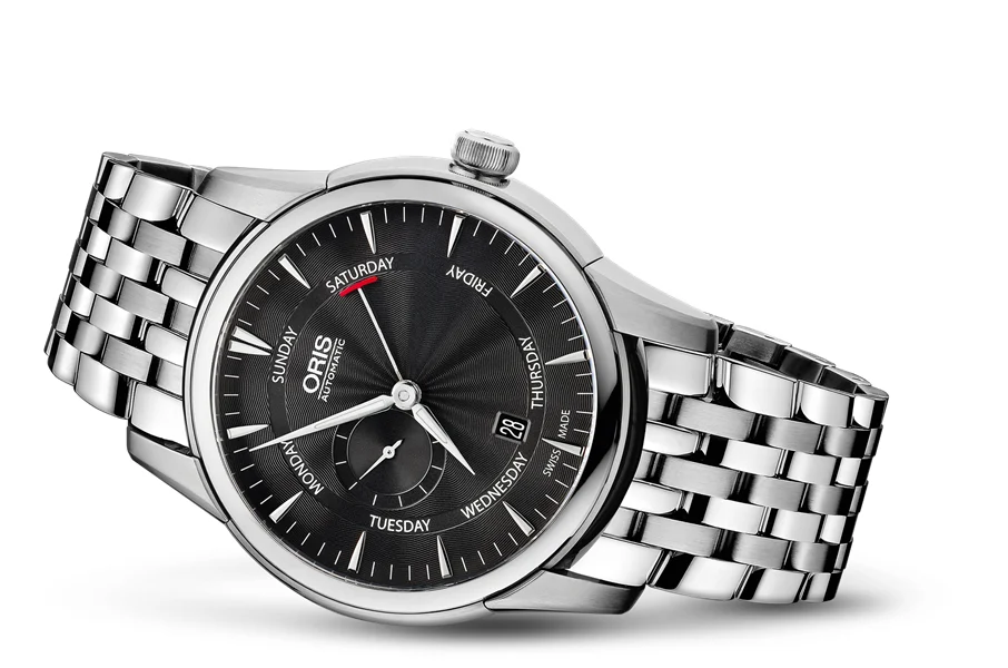 Oris Artelier Small Second, Pointer Day 01 745 7666 4054-07 8 23 77 44 mm kol saati