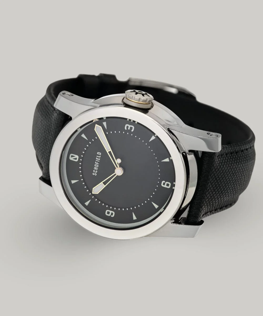 Schofieldwatchcompany treasure-watch-silver 44 mm kol saati