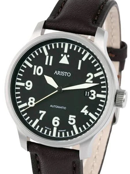 Aristo Aviator Swiss Automatic (self-winding) Watch 3H114 kol saati