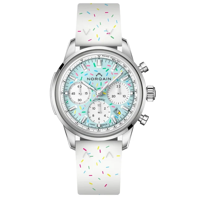 Norqain Freedom Chrono Enjoy Life "Sprinkles" 40mm N2201.19S04.A01.R01 kol saati
