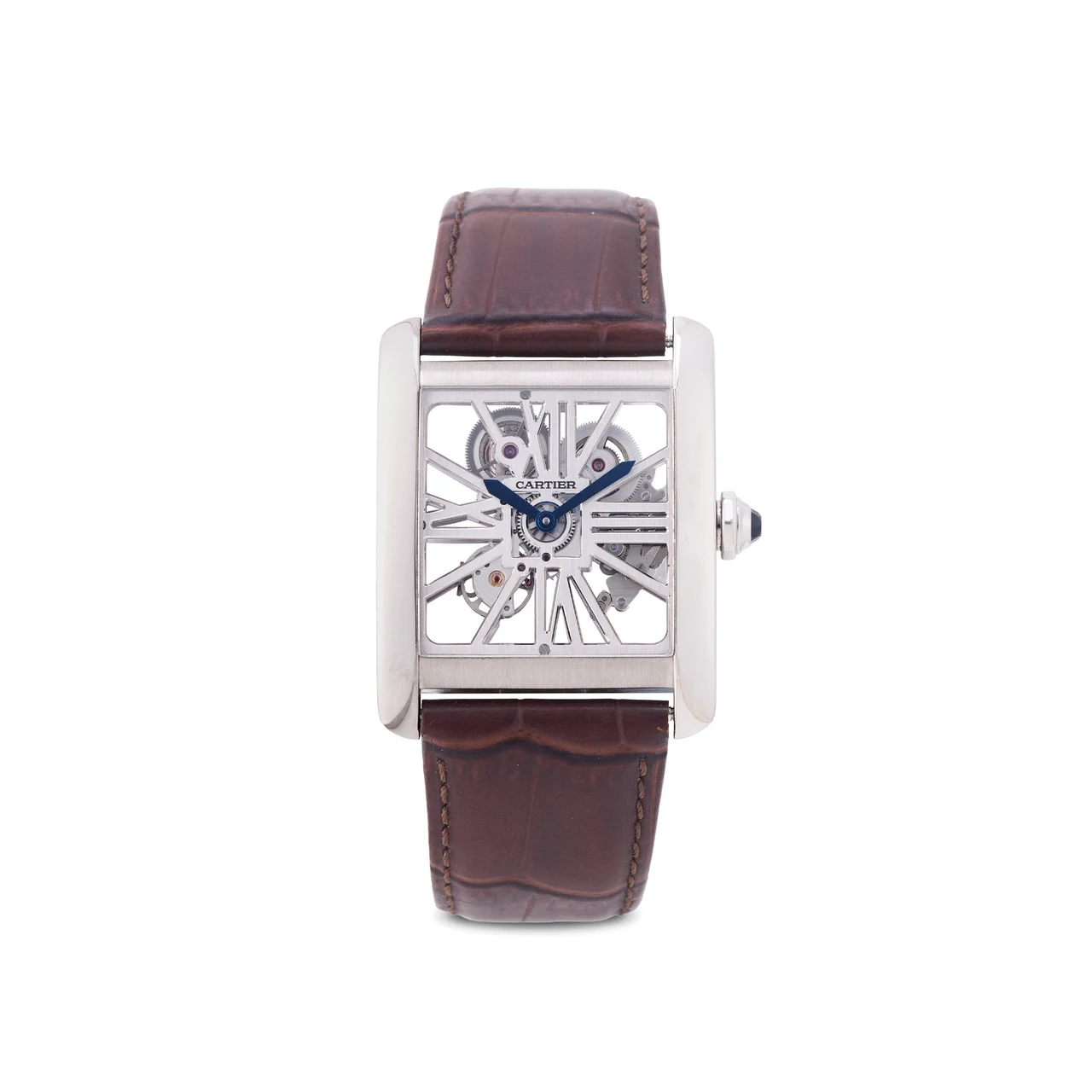 Cartier CARTIER, REF. W5310026, TANK MC SKELETON, PALLADIUM kol saati