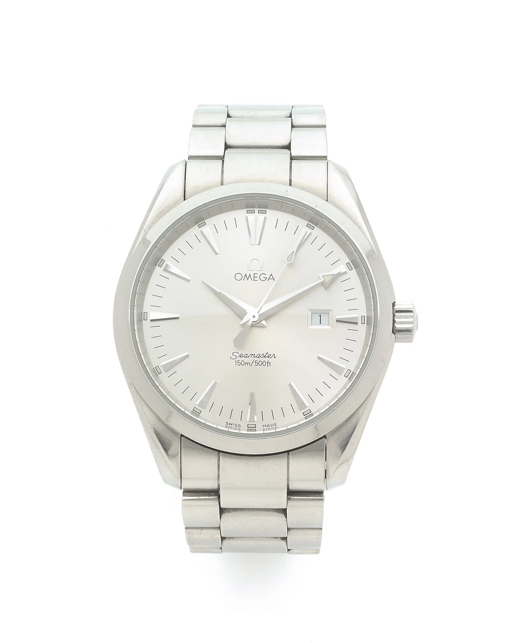 OMEGA OMEGA REF. 196.1113, SEAMASTER AQUA TERRA STEEL kol saati