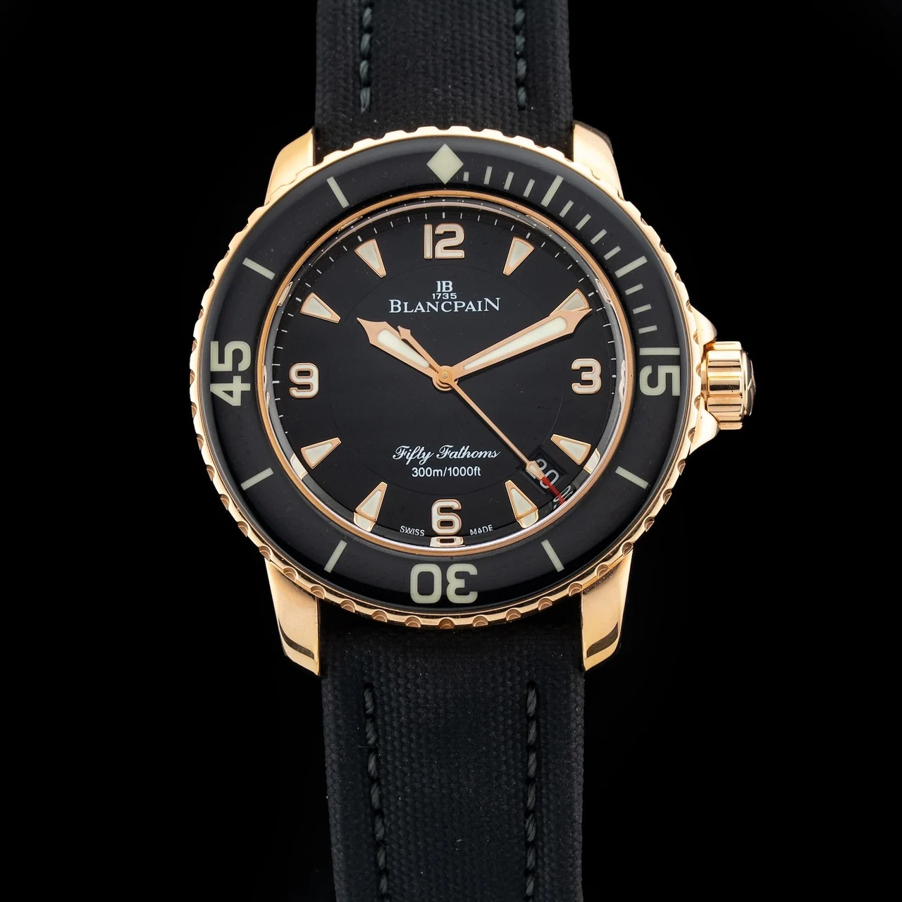 Blancpain Fifty Fathoms 5015-3630-52A 210009N36694 kol saati