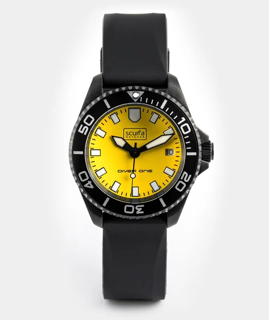 Scurfawatches D1-500-YELLOW-PVD kol saati