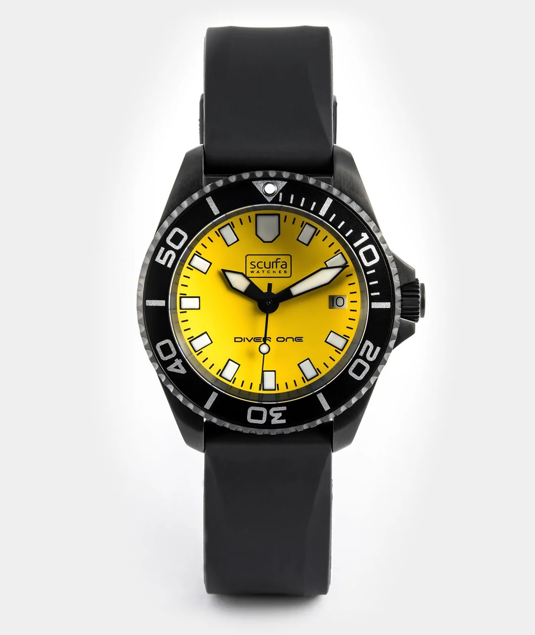 Scurfawatches D1-500-YELLOW-PVD 40 mm kol saati