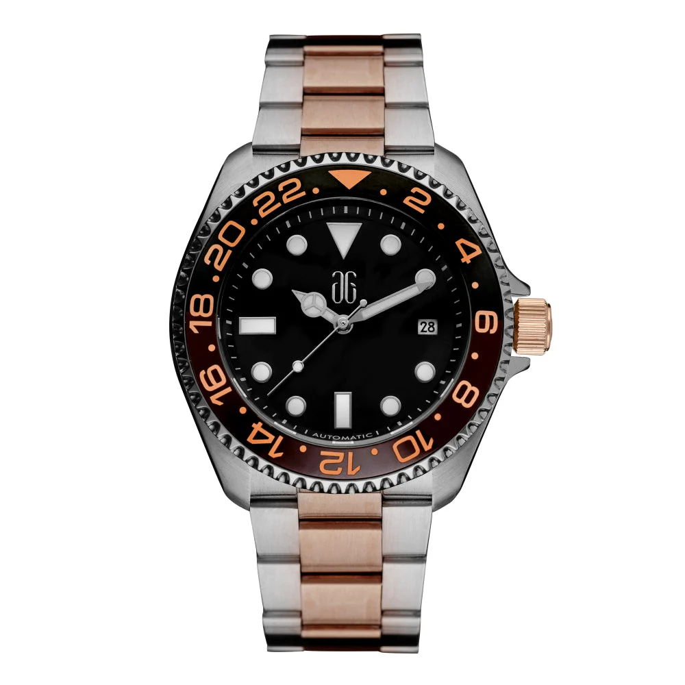 Aries Gold Srb-bk G 9040 SRB-BK 43 mm kol saati