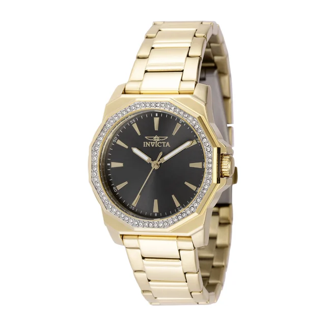 Invicta Speedway Glissade Watch - 34mm, Gold (49114) kol saati