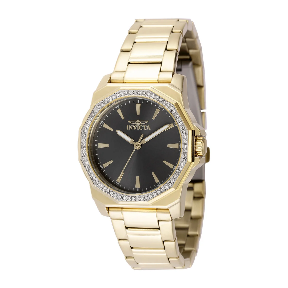 Invicta Speedway Glissade Watch - 34mm, Gold (49114) 34 mm kol saati