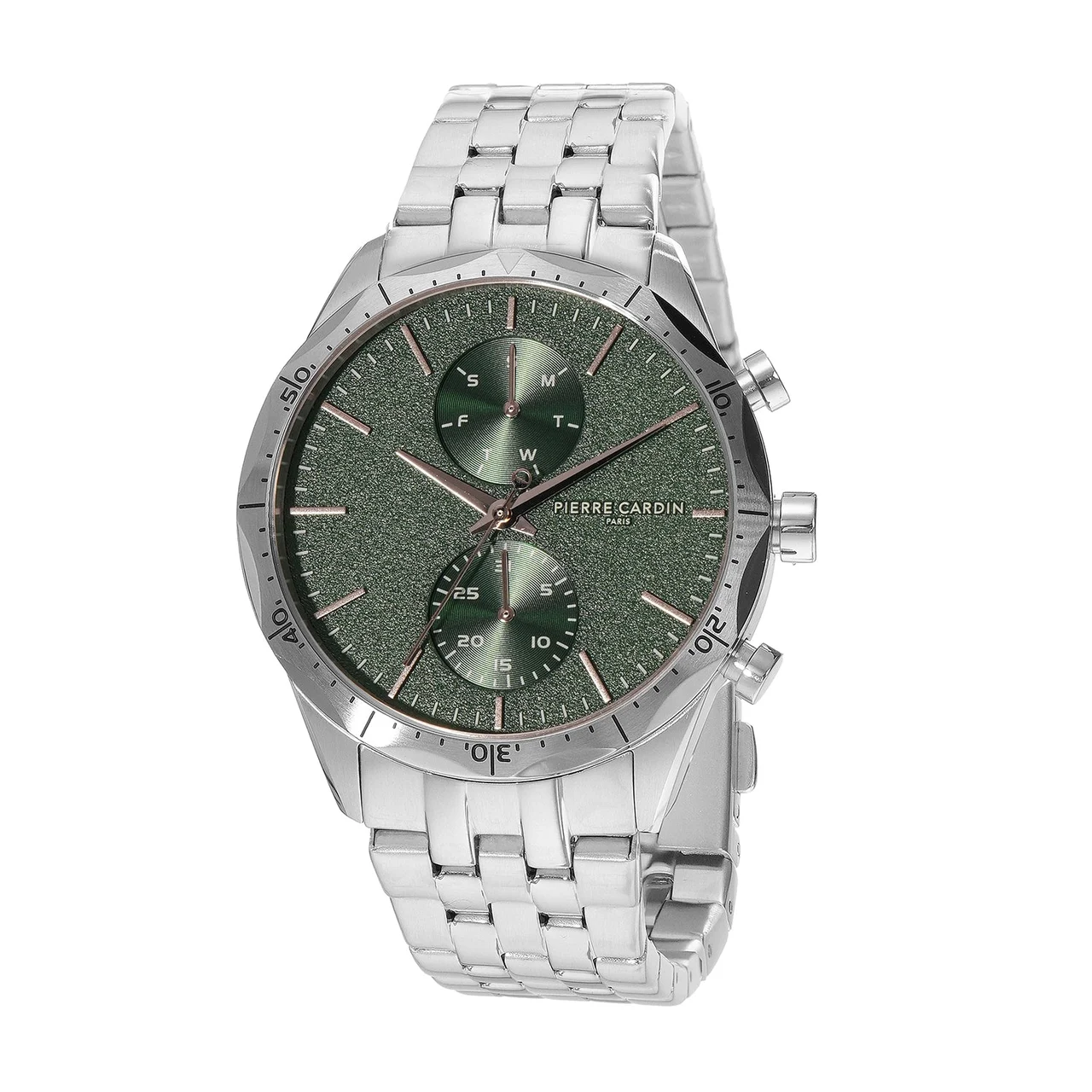 Heritage RacerTime Stainless Steel Silver with Stainless Steel Silver Strap CF.1031.MS.1 43 mm kol saati