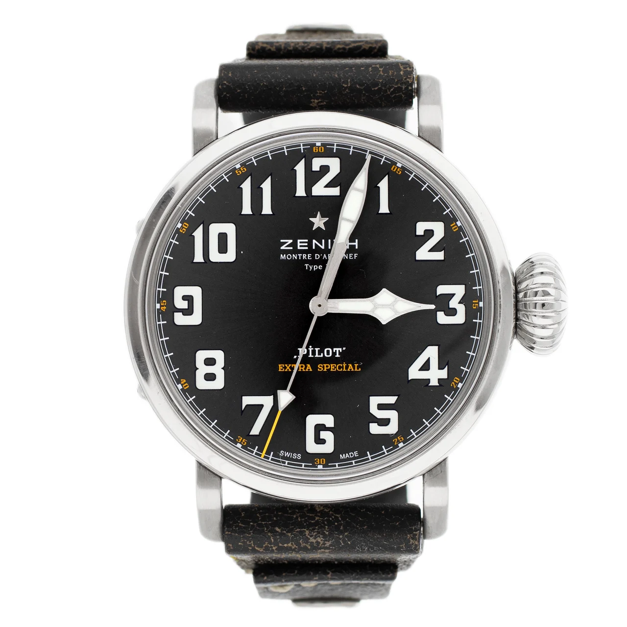Zenith Pilot 700-02155 45 mm kol saati