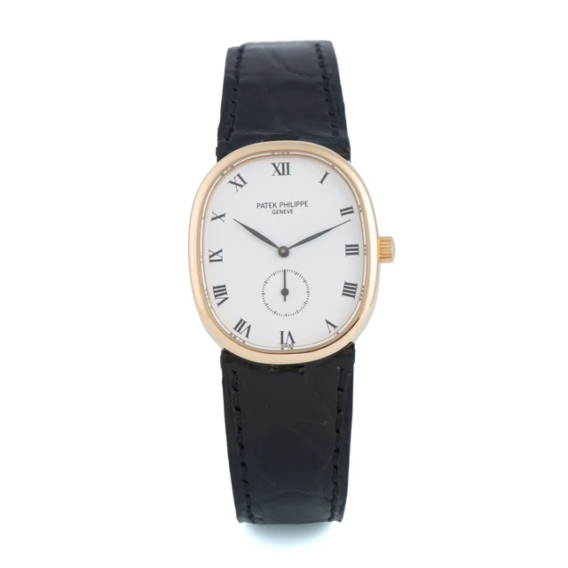 Patek Philippe PATEK PHILIPPE REF. 3978 YELLOW GOLD Very fine, oval, manual winding 18K ye
