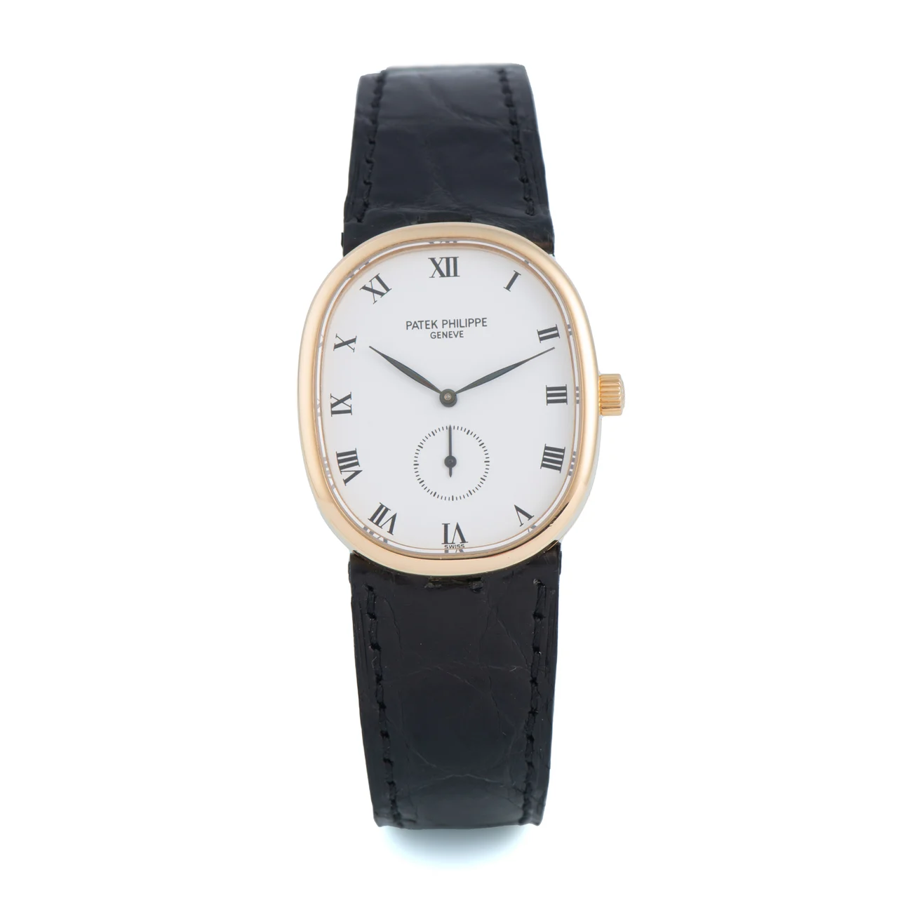 Patek Philippe PATEK PHILIPPE REF. 3978 YELLOW GOLD Very fine, oval, manual winding 18K yellow gold wristwatch. kol saati