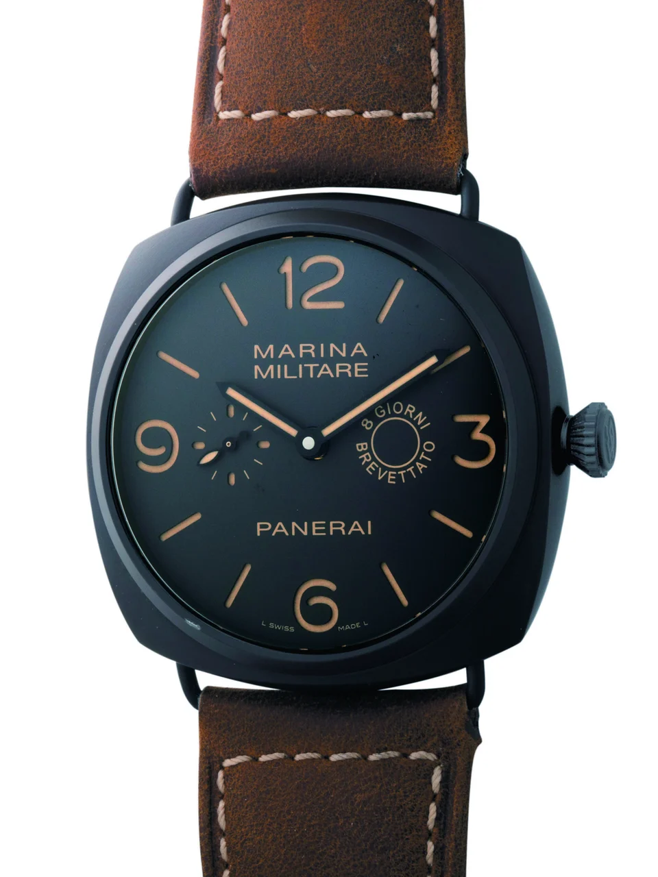 Panerai PANERAI REF. PAM00339, RADIOMIR MARINA MILITARE 8 DAYS, COMPOSITE MATERIAL,LIMITED 1242/1500 kol saati