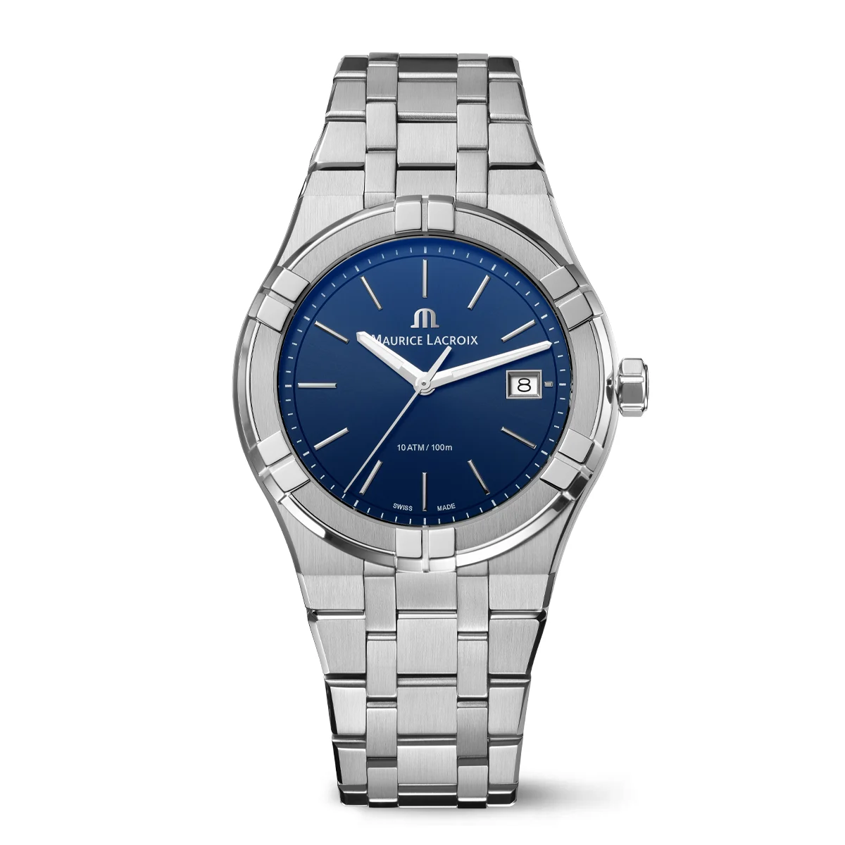 Maurice Lacroix Aikon Quartz Date 40MM AI1108-SS002-430-1 40 mm kol saati