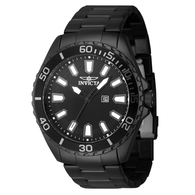Invicta Open Box Pro Diver Watch - 46mm, Black (AIC-46895) kol saati