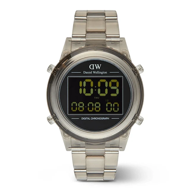 DANIEL WELLINGTON Retro Digital Light Grey DW00600766 kol saati