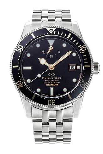 Orient Star Diver 1964 2nd Edition F6 Date 200m Titanium RE-AU0702B kol saati