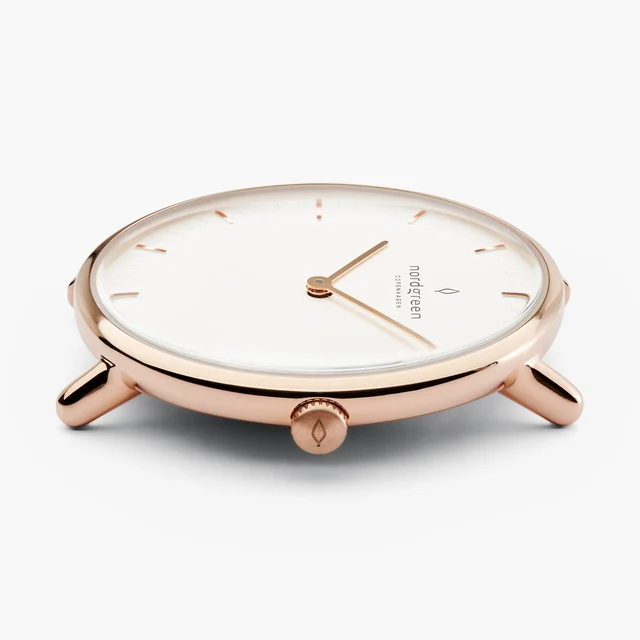 Nordgreen Native 32mm - Rose Gold - White Dial WATCHNR32RGX kol saati