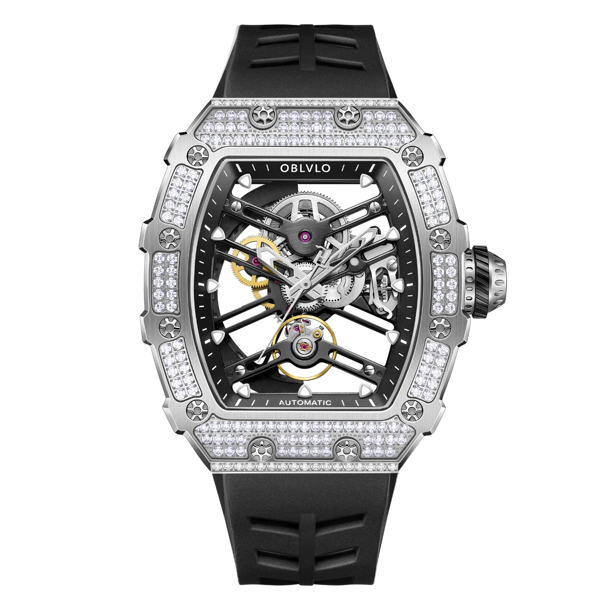 OBLVLO Xm-xsk-d-ybbr 43 mm kol saati