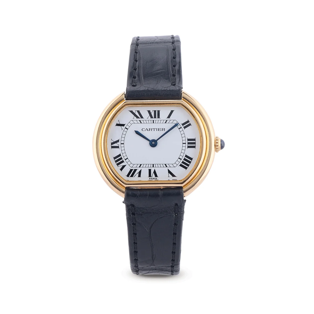 Cartier CARTIER, REF. 78091, ELLIPSE, 18K YELLOW GOLD kol saati