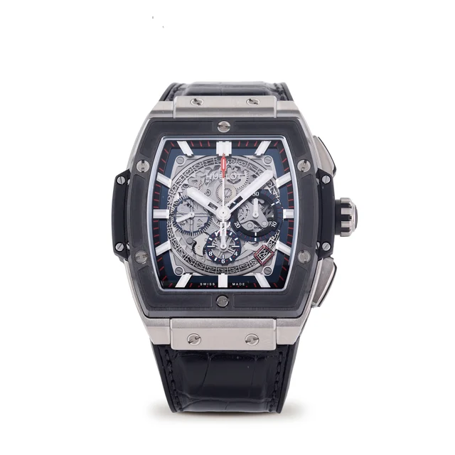 Hublot HUBLOT, REF. 601.NM.0173.LR, SPIRIT OF BIG BANG, CERAMIC AND TITANIUM kol saati