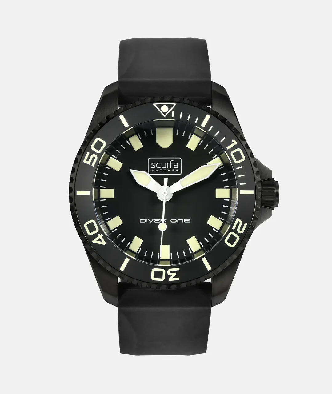 Scurfawatches BLACK-1 D1-500 NDC3 BLACK-1 40 mm kol saati